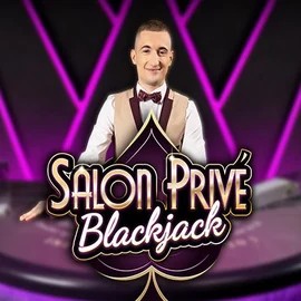 Blackjack Salon Privé slot visual from Ezugi available on swift-casino.eu