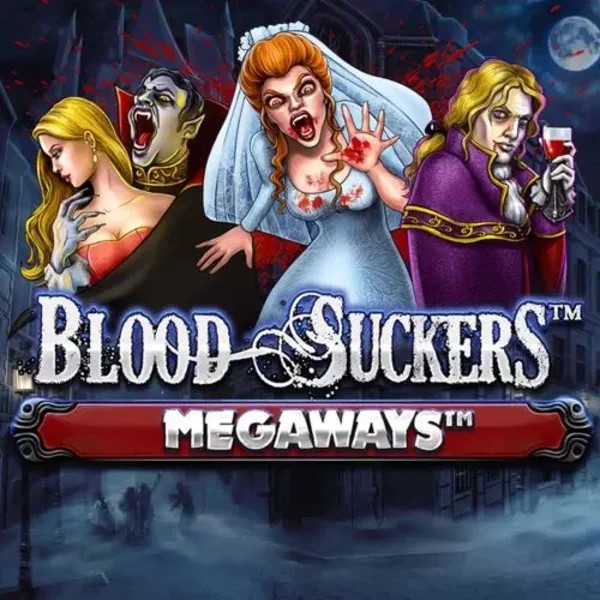 Blood Suckers Megaways online game logo by Red Tiger Gaming on swift-casino.eu