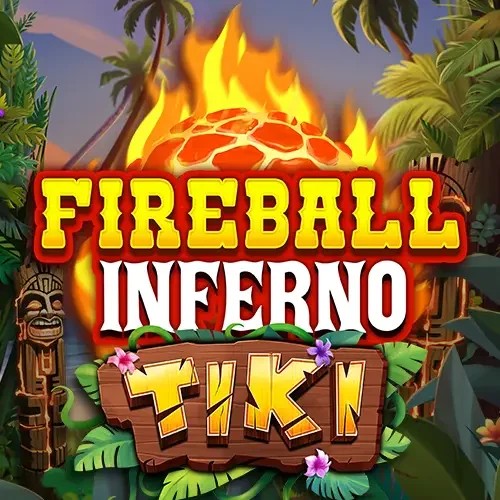 Fireball Inferno Tiki logo – Slots by NetEnt at Swift Casino
