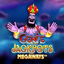 Genie Jackpots Megaways online game logo by Blueprint Gaming on swift-casino.eu