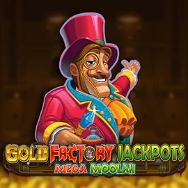 Gold Factory Jackpots Mega Moolah – slot by Aurum Signature Studios, featured at swift-casino.eu