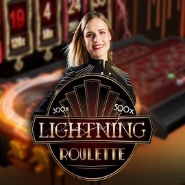 Lightning Roulette logo by Evolution Swift Casino