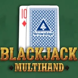 Multihand Blackjack online game logo by Pragmatic Play on swift-casino.eu