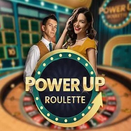 Official Live Casino logo: PowerUP Roulette by Pragmatic Play at Swift Casino