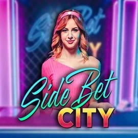 Side Bet City slot logo by Evolution at Swift Casino