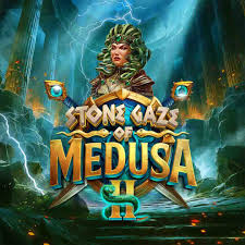 Stone Gaze of Medusa 2 online game logo by Stakelogic on swift-casino.eu
