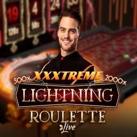 XXXtreme Lightning Roulette slot logo by Evolution at Swift Casino